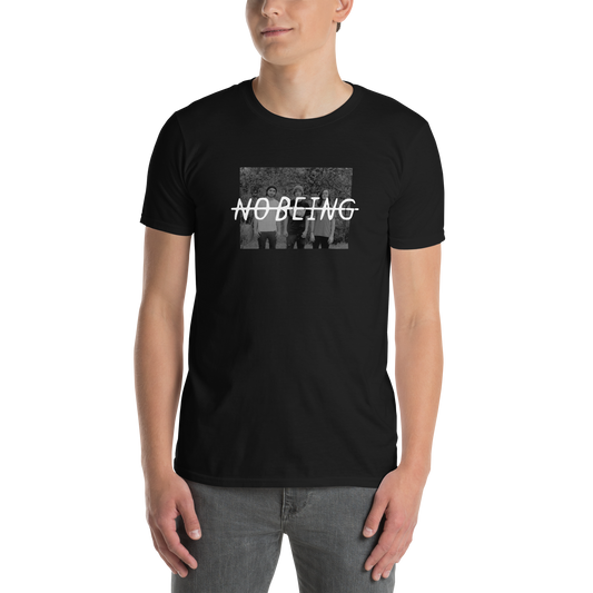 No Being - Band Photo and Logo - T - Shirt